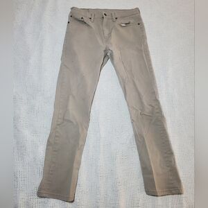 Levis 502 Men's Beige Jeans W32xL32